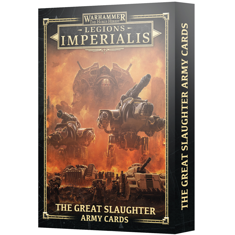 Legions Imperialis: The Great Slaughter - Army Cards