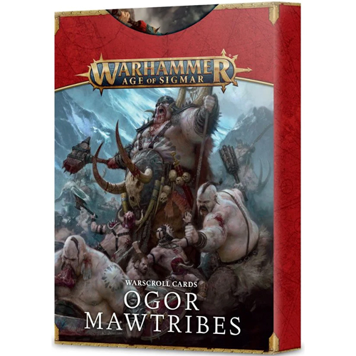 Warhammer Age of Sigmar: Warscroll Cards - Ogor Mawtribes (Clearance)