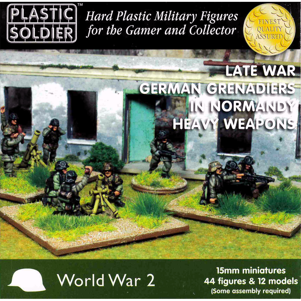 15mm Scale WW2: Late War German Grenadiers in Normandy - Heavy Weapons