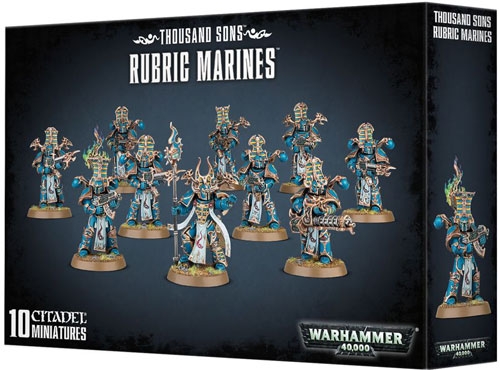 Warhammer 40K: Thousand Sons - Rubric Marines