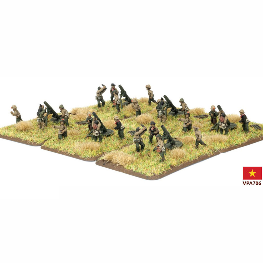 Flames of War: Vietnam - PAVN 120mm Mortar Company
