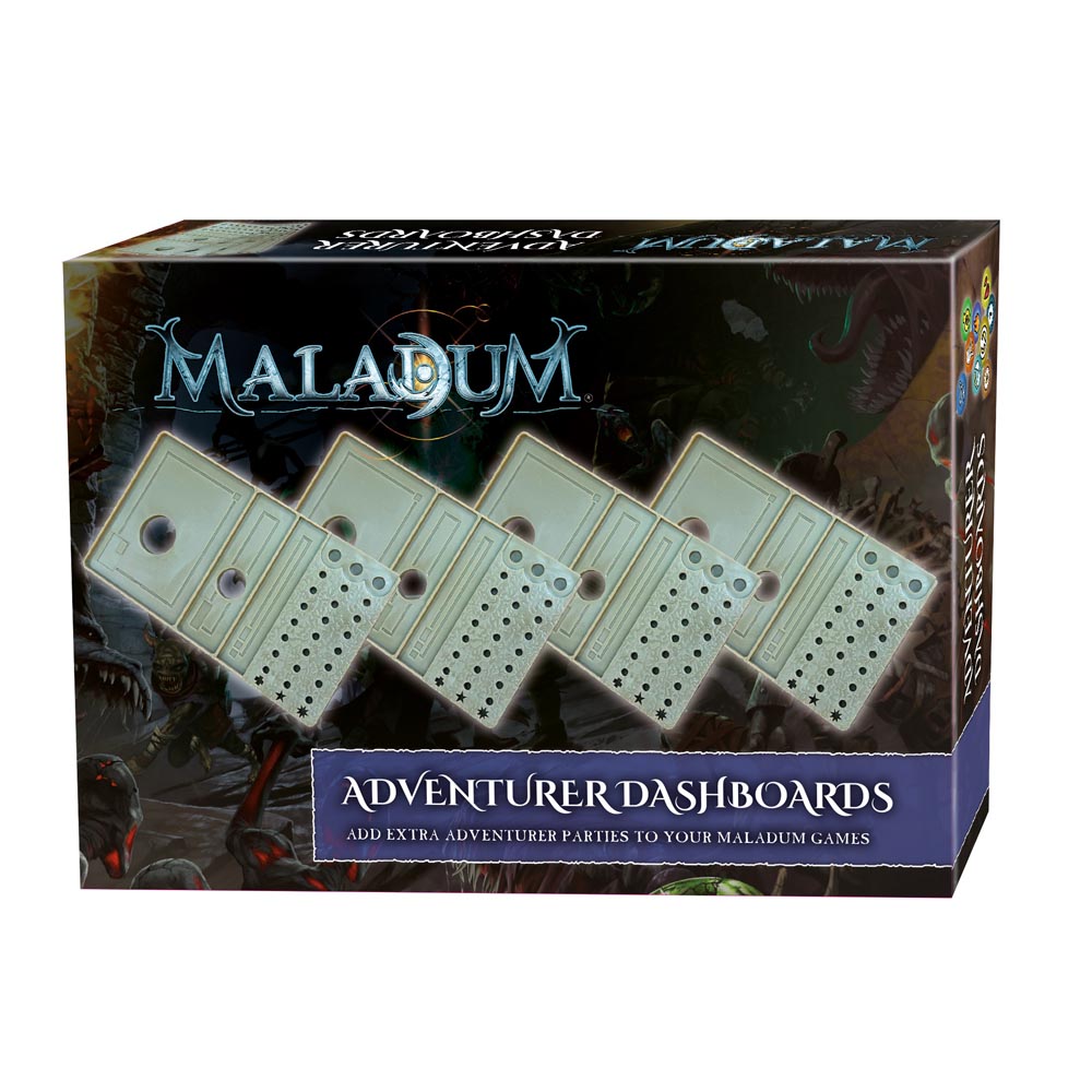 Maladum: Adventurer Dashboards
