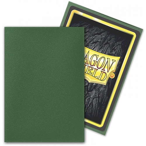 Dragon Shield Sleeves: Matte - Japanese Size - Forest Green (60)