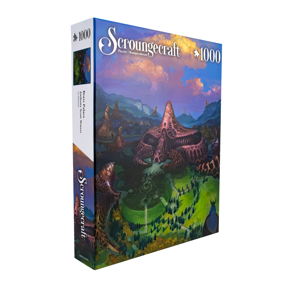 Scroungecraft: 1000-Piece Jigsaw Puzzle - Brass Palace