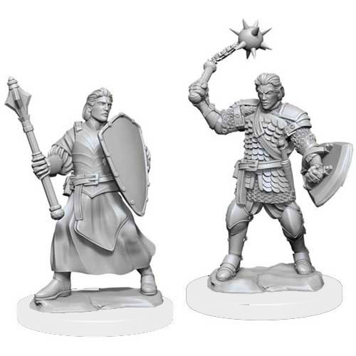 Critical Role Unpainted Minis: W1 Human Clovis Concord Cleric