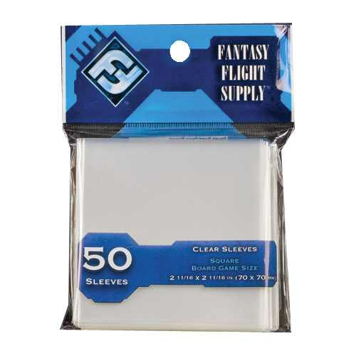 Free Gift to Help Protect Your Game - Fantasy Flight Square Sleeves (70x 70mm) (50)
