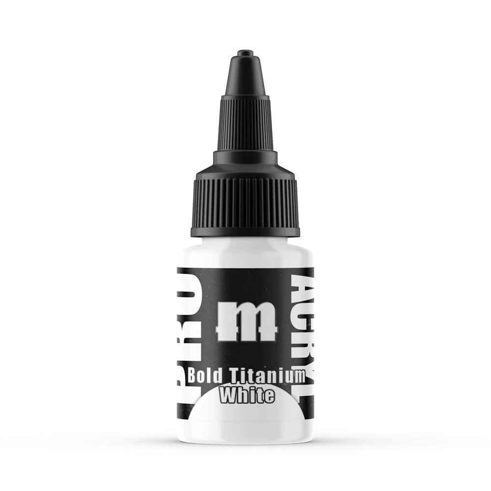 Monument Hobbies: Pro Acryl 001 Bold Titanium White