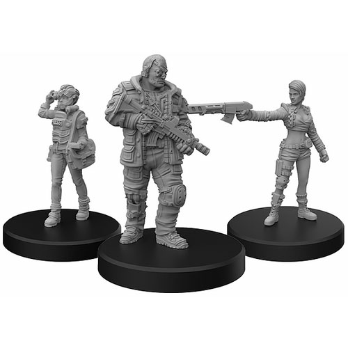 Cyberpunk RED RPG: Miniatures - Edgerunners D