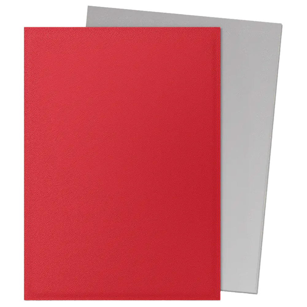 Dragon Shield Sleeves: Matte Dual - Crimson & Silver (100) (New Arrival)