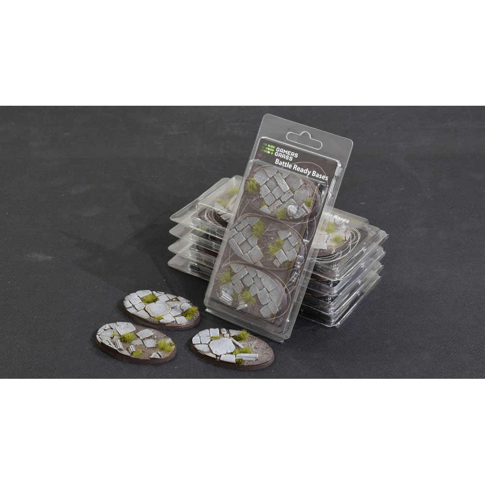 Battle Ready Bases: Temple - Oval 75mm (3)