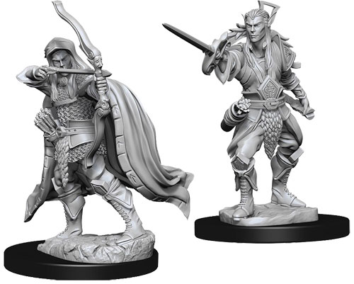 D&D Nolzur's Marvelous Unpainted Minis: W7 Male Elf Rogue