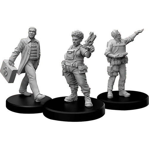 Cyberpunk RED RPG: Miniatures - Edgerunners G
