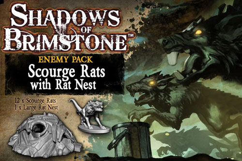 Shadows of Brimstone: Scourge Rats Enemy Pack
