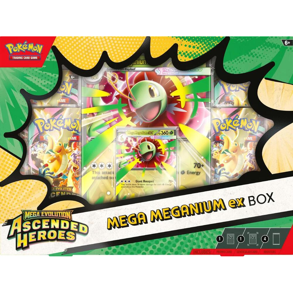 Pokemon TCG: Ascended Heroes - Mega Meganium ex Box (Preorder)