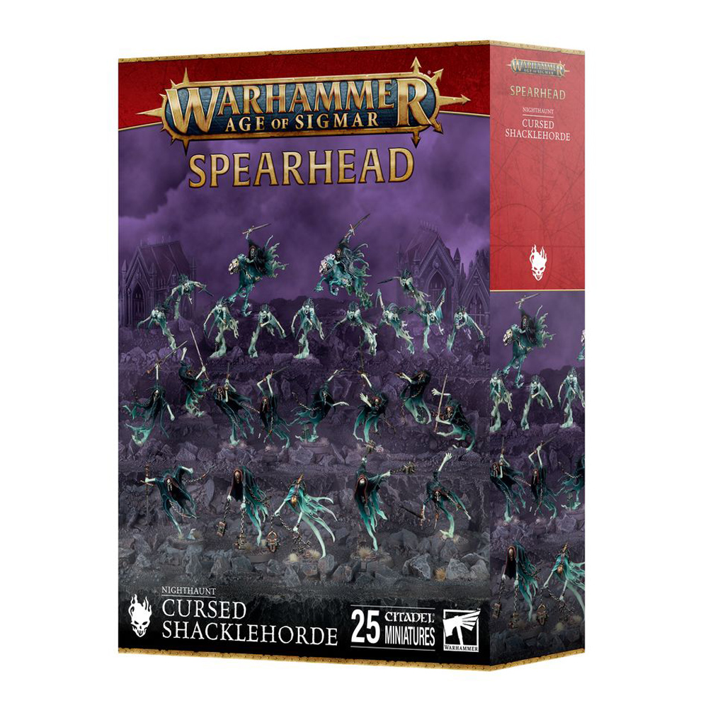 Warhammer Age of Sigmar: Spearhead: Nighthaunt - Cursed Shacklehorde