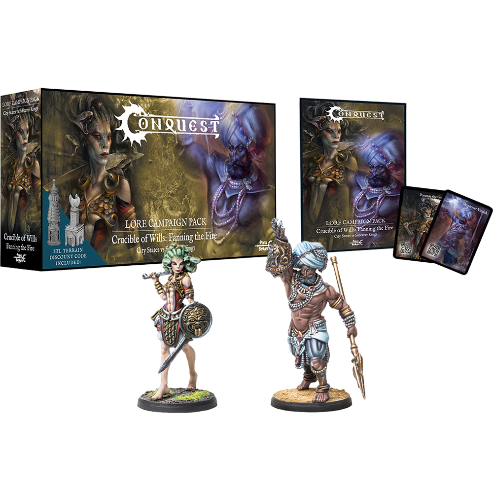 Conquest Lore Campaign Pack: Crucible of Wills - Fanning the Fire