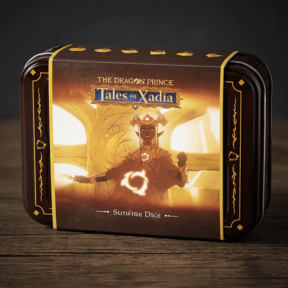 Tales of Xadia: The Dragon Prince RPG - Sunfire Dice Set