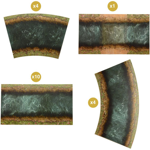 Warlord Games: Rivers Scenery Pack