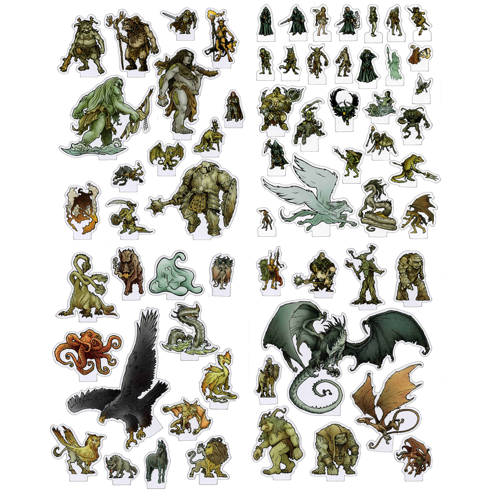 Dragonbane RPG: Monster Standee Set