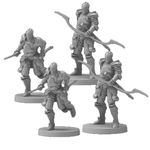 Dark Souls RPG: Miniatures Set - Alonne Knights