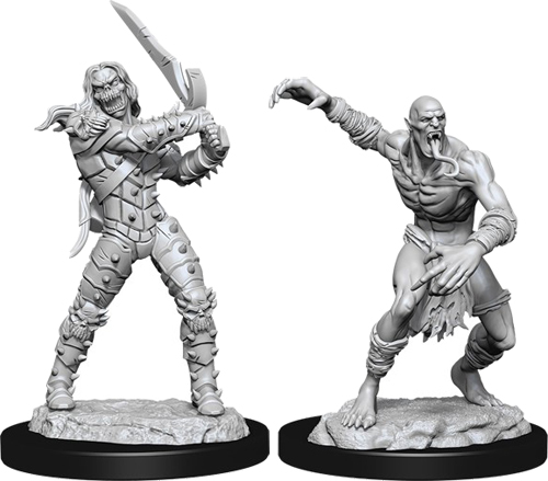 D&D Nolzur's Marvelous Unpainted Minis: W11 Wight & Ghast