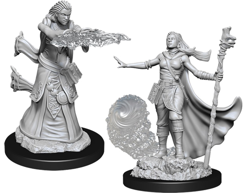 D&D Nolzur's Marvelous Unpainted Minis: W11 Female Human Wizard