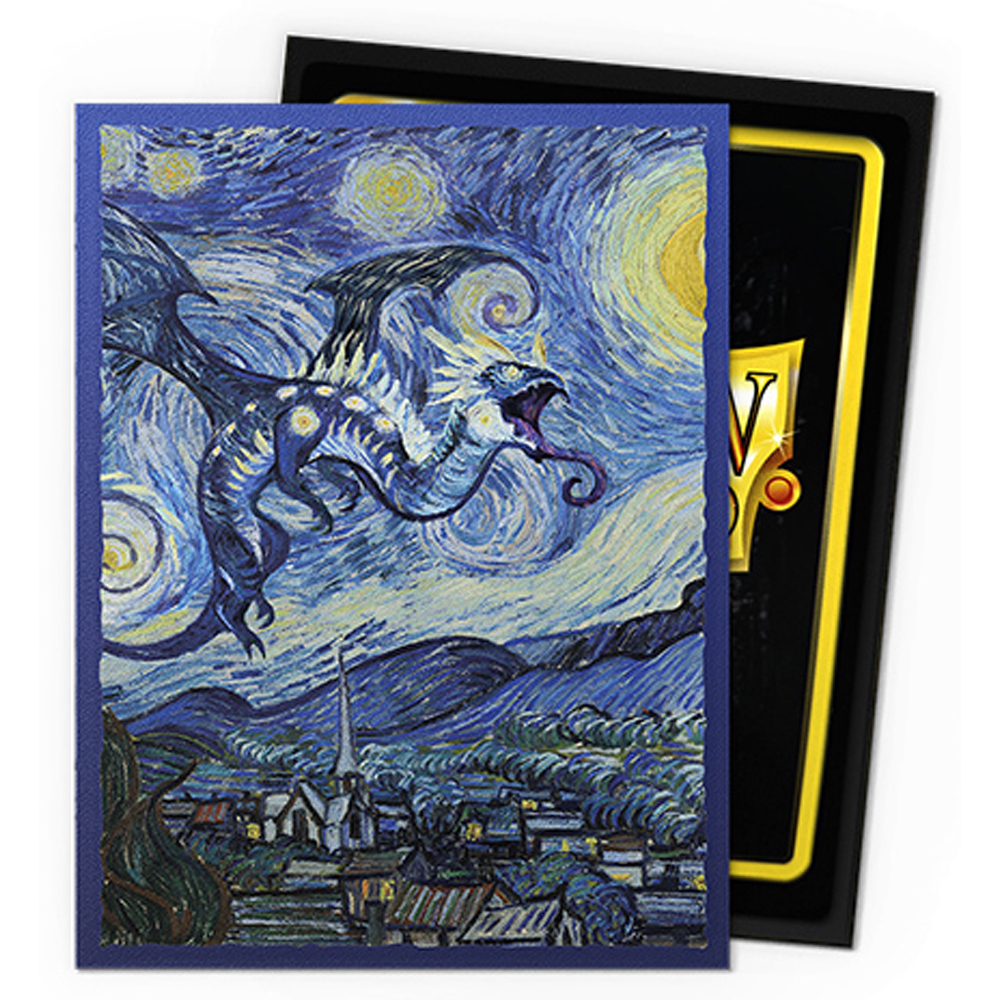 Dragon Shield Sleeves: Matte Dual - Starry Night (100)