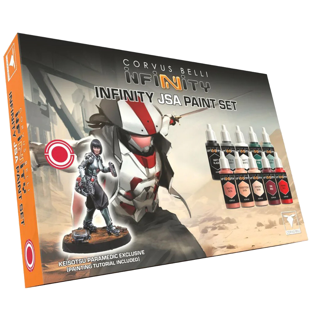 Infinity: JSA - Paint Set with Keisotsu Paramedic