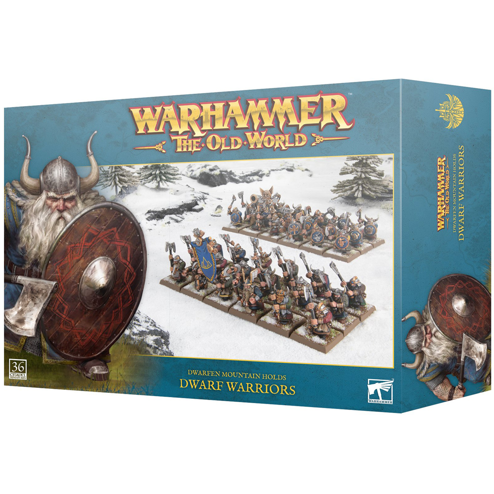 Warhammer The Old World: Dwarfen Mountain Holds - Dwarf Warriors