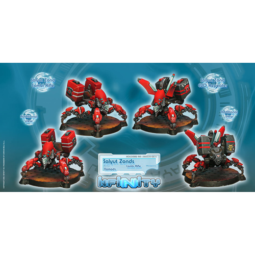 Infinity: Nomads - Salyut Zond Unit Box (Combi Rfl, EVO Repeater) (2)