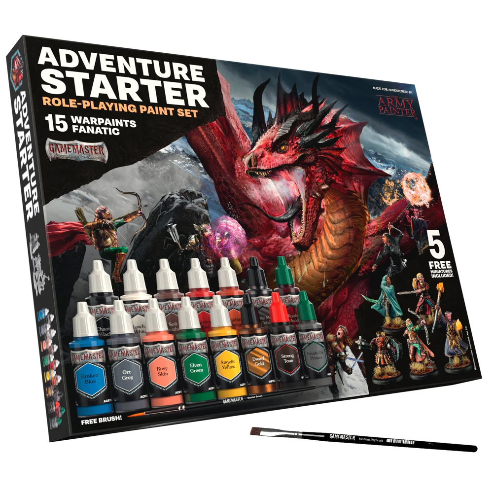 Gamemaster Paints: Adventure Starter Role-Playing Paint Set