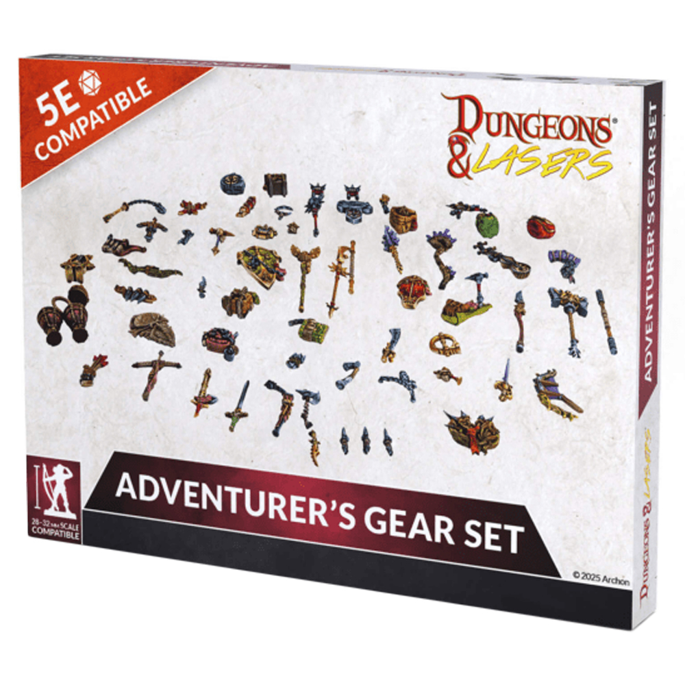 Dungeons & Lasers: Adventurer's Gear Set