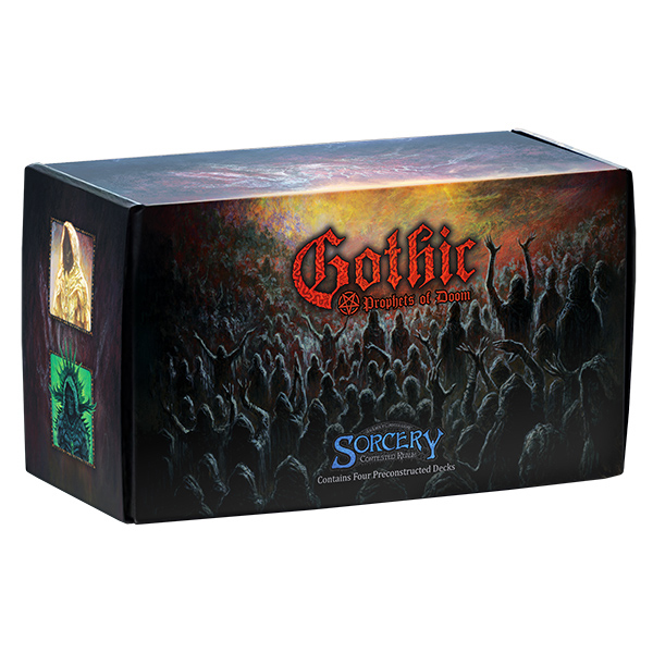 Sorcery: Contested Realm TCG: Gothic - Prophets of Doom Preconstructed Deck Box