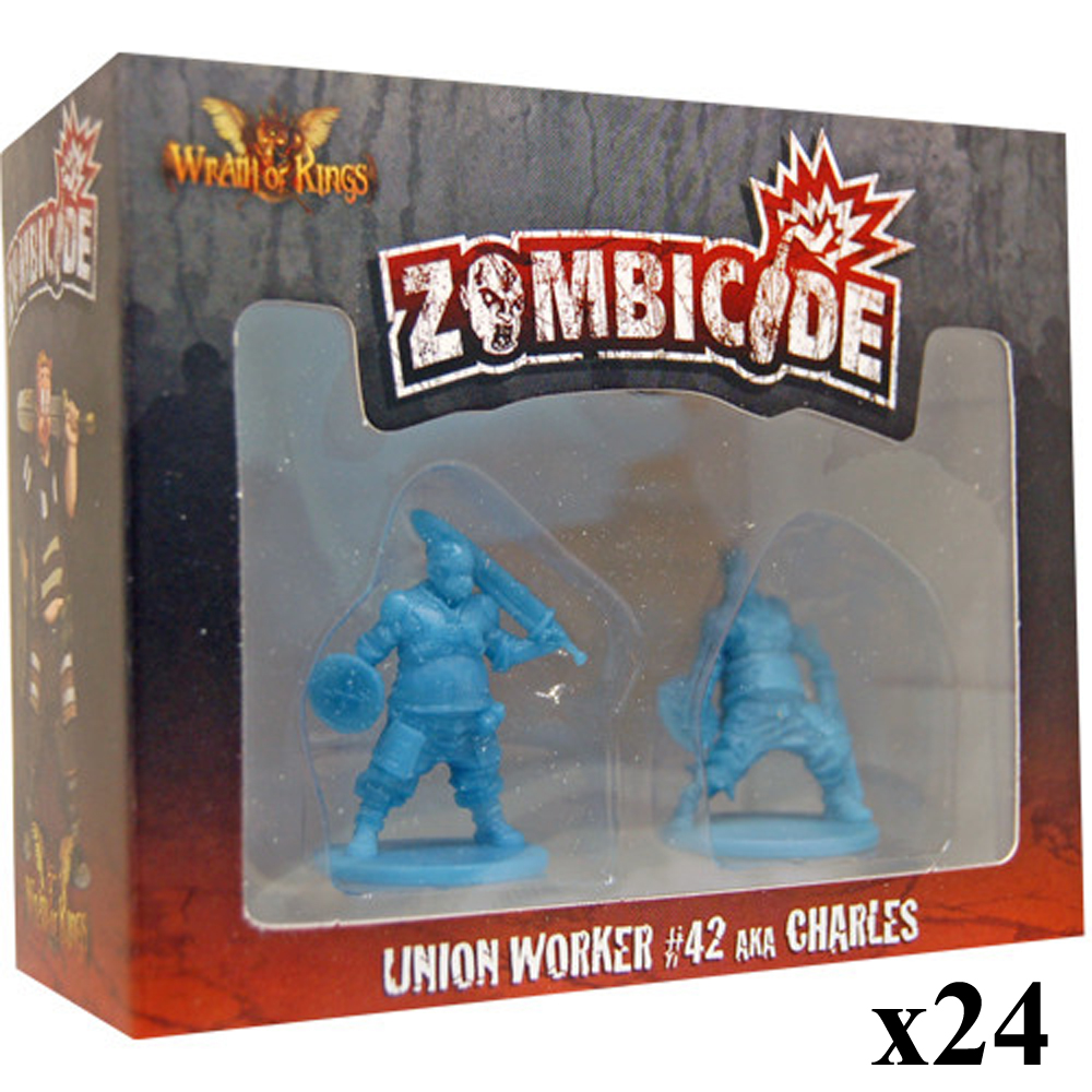 Zombicide: Union Worker #42 AKA Charles CASE (24)