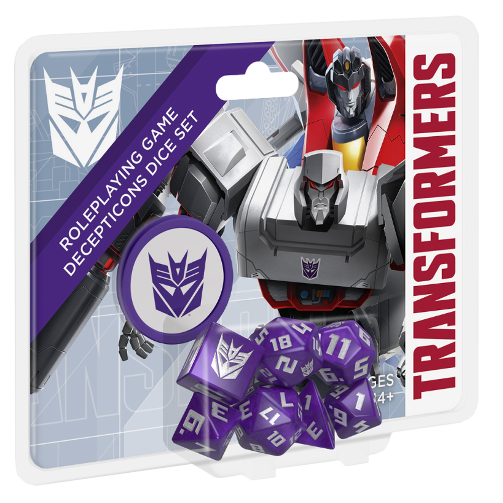 Transformers RPG: Decepticon Dice Set