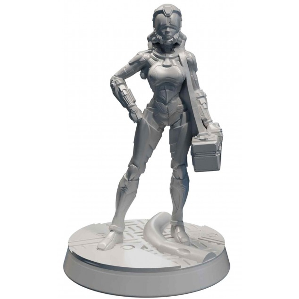 Starfinder Masterclass Miniatures: Human Ace Pilot