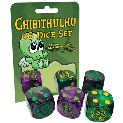 Chibithulhu d6 Dice Set (6)