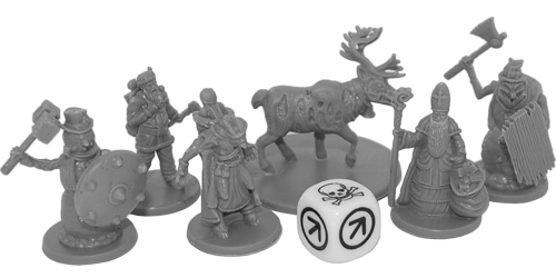 War In Christmas Village: Original Set