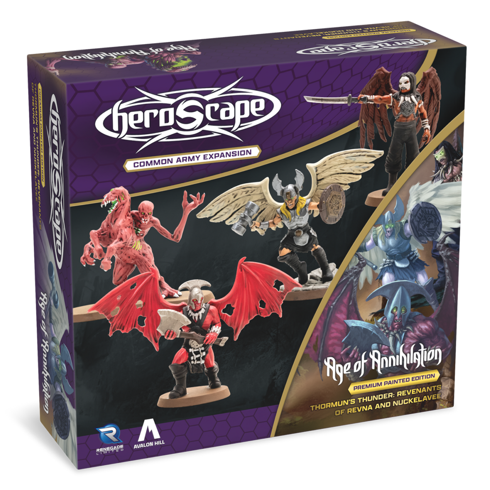 Heroscape: Age of Annihilation - Revenants of Revna & Nuckelavee Army Expansion (Painted) (Preorder)