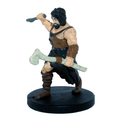 Monster Menagerie 2 #33b Uthgardt Barbarian (Goatee) (VR)