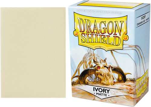 Dragon Shield Sleeves: Matte - Ivory (100)