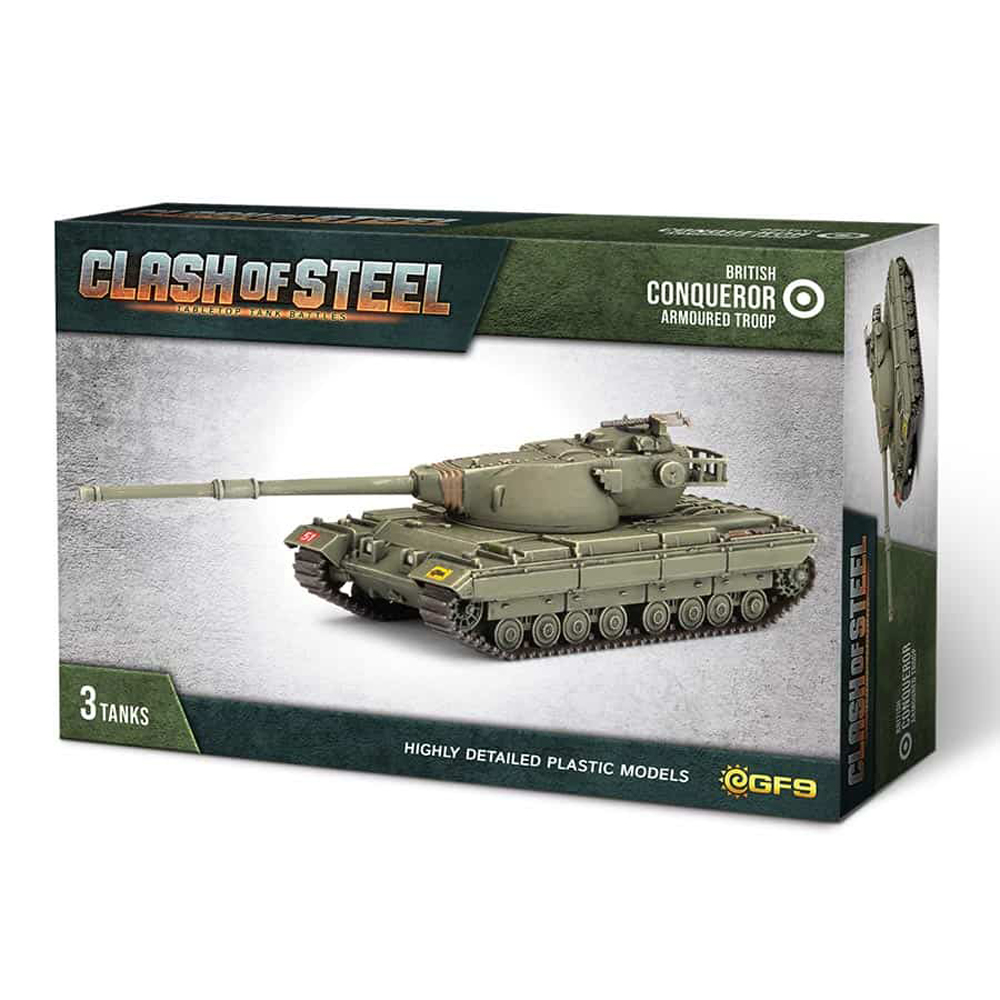 Clash of Steel: British - Conqueror Armoured Troop