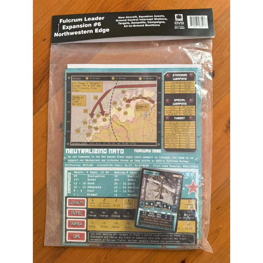 Fulcrum Leader: Expansion 6 - Northern Edge (New Arrival)