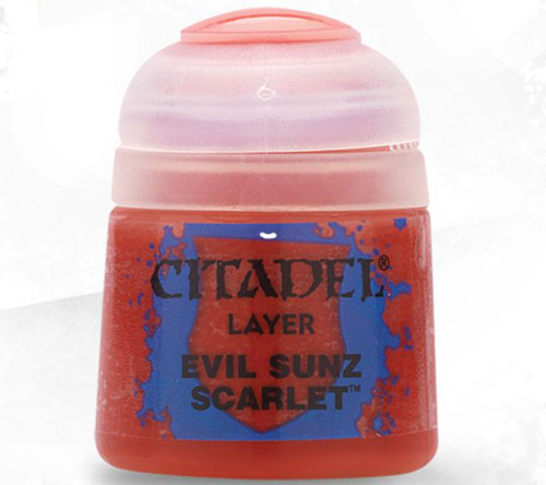 Citadel Layer Paint: Evil Sunz Scarlet (12ml)