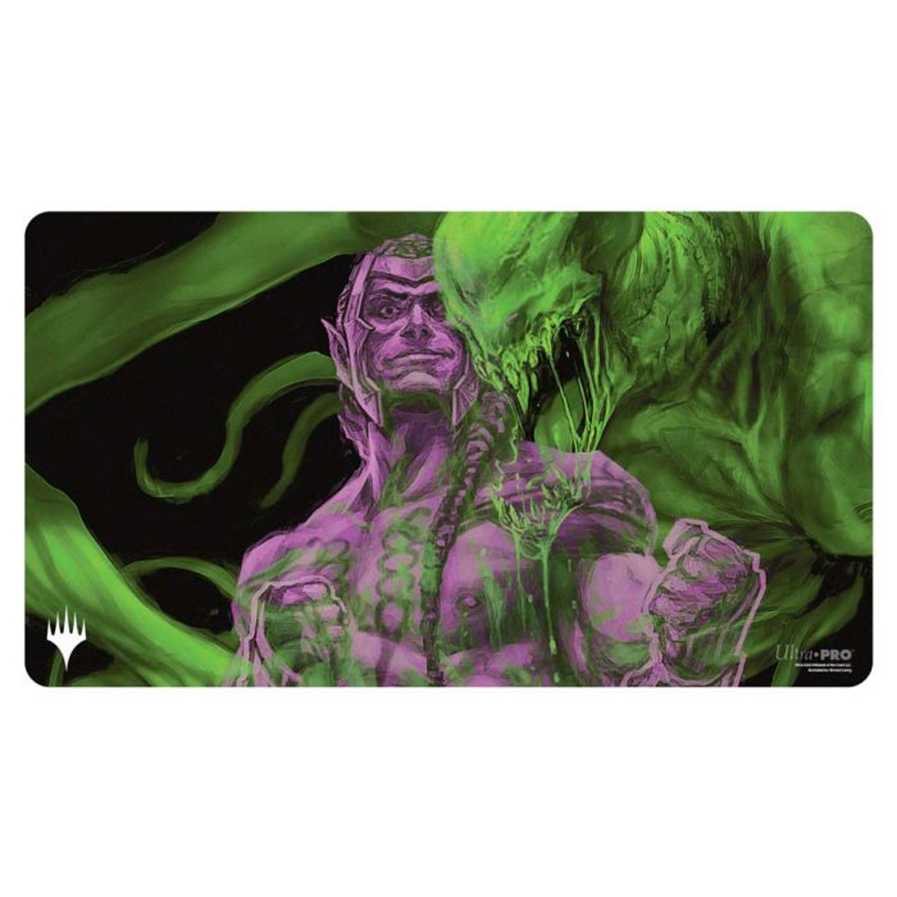 MtG Playmat: Duskmourn - Tyvar, the Pummeler (Double Exposure Alt) (Last Chance)