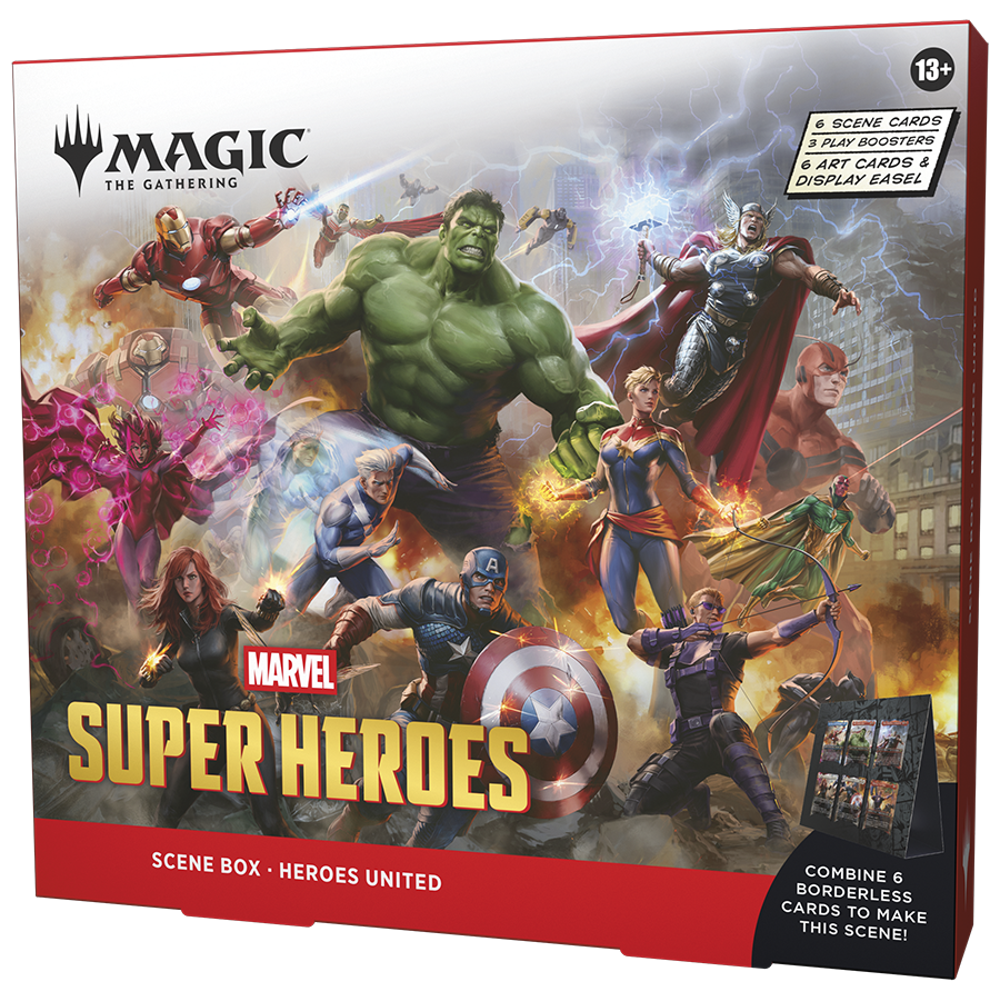 MTG: Marvel Super Heroes - Scene Box - Heroes United (Preorder)