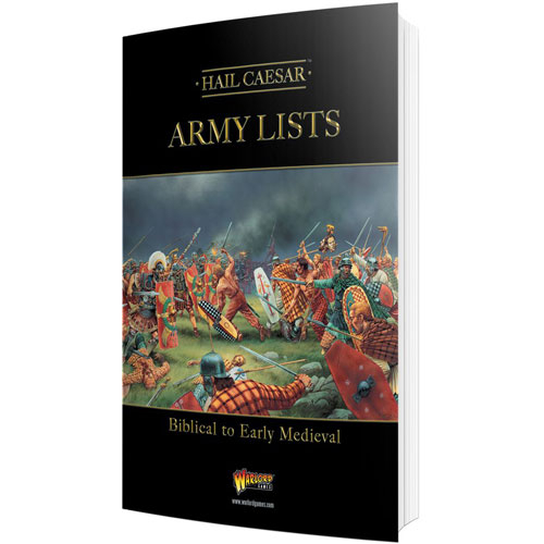 Hail Caesar: Army Lists - Biblical to Early Medieval (Softcover)