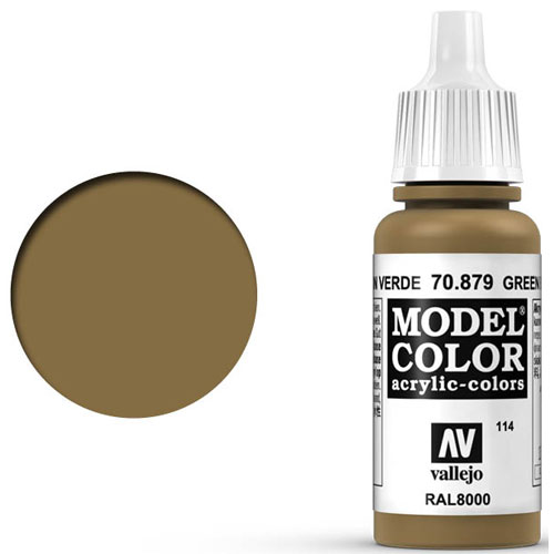 Vallejo Model Color Paint: Green Brown