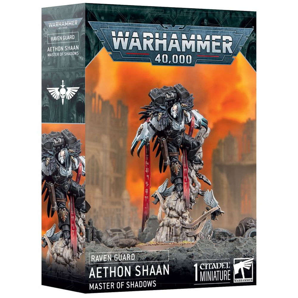 Warhammer 40K: Raven Guard - Aethon Shaan, Master of Shadows