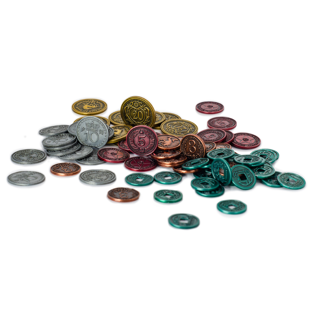 Stonemaier Games Metal Coins (Scythe & Expeditions)